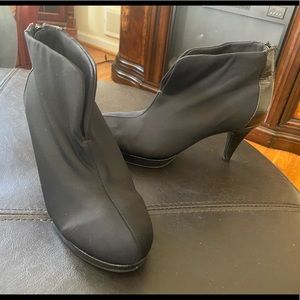 Black Booties size 6